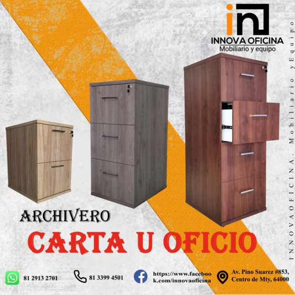 ARCHIVERO CARTA U OFICIO
