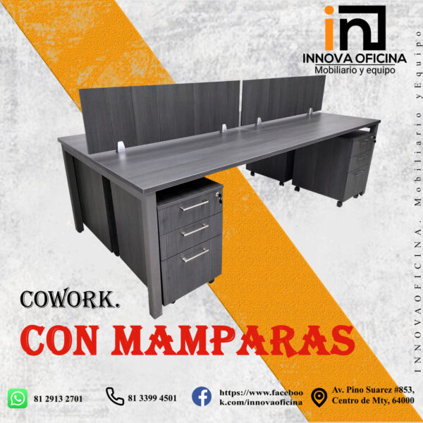 COWORK CON MAMPARAS