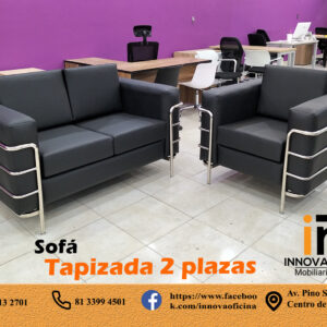 SOFÁ TAPIZADA 2 PLAZAS